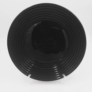 Lapostányér fekete 25cm Harena