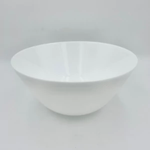 Salátástál fehér üveg 24cm Arcopal