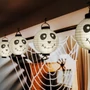 Kép 2/2 - LED Lampion Halloween 20cm szellem